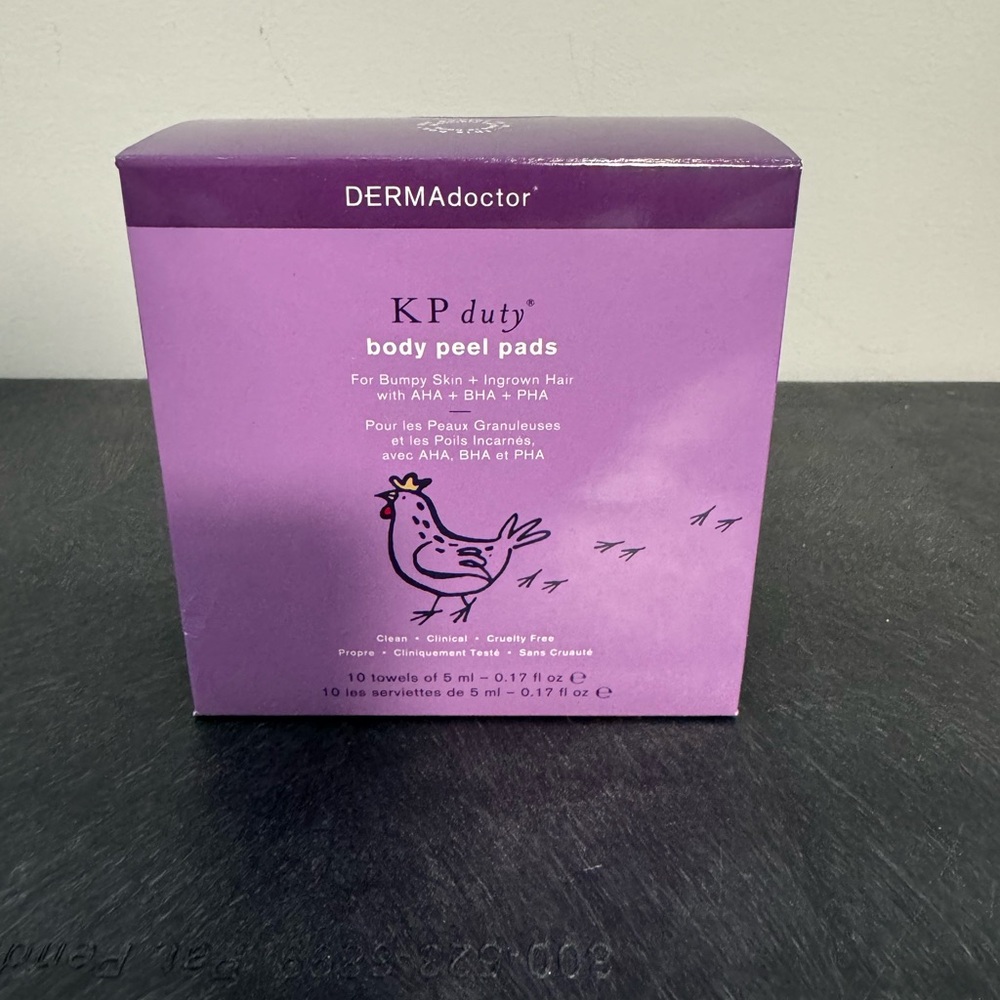 DERMAdoctor KP Duty Body Peel Pads